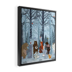 little nature symphony Framed Canvas Print Gallery Image 2