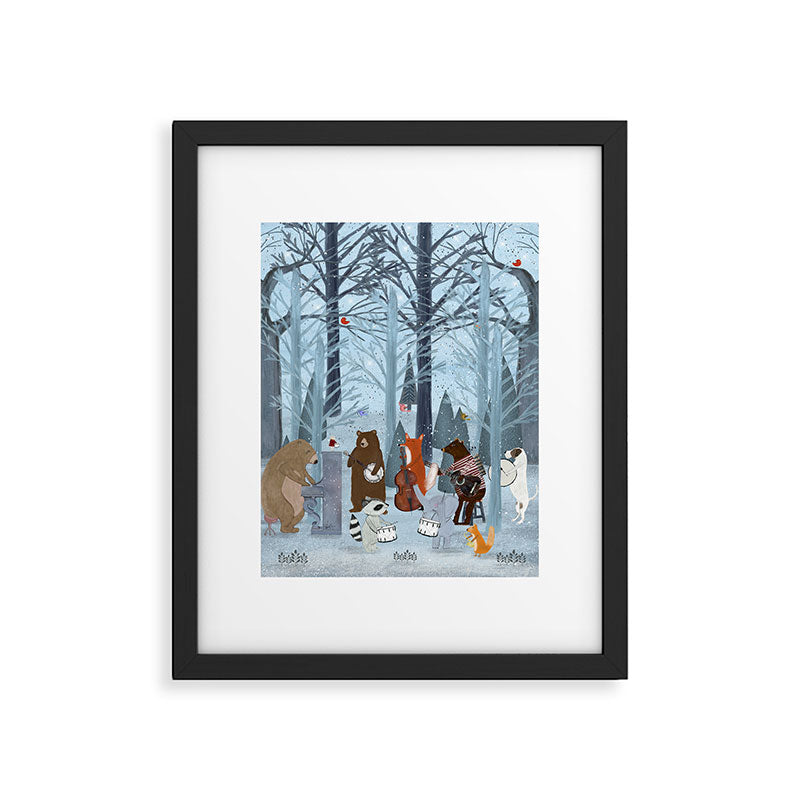 little nature symphony Framed Art Print Gallery Image 4