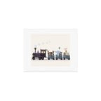 little nature train Art Print Gallery Image 1