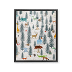 little nature woodland Framed Canvas Print Gallery Image 8