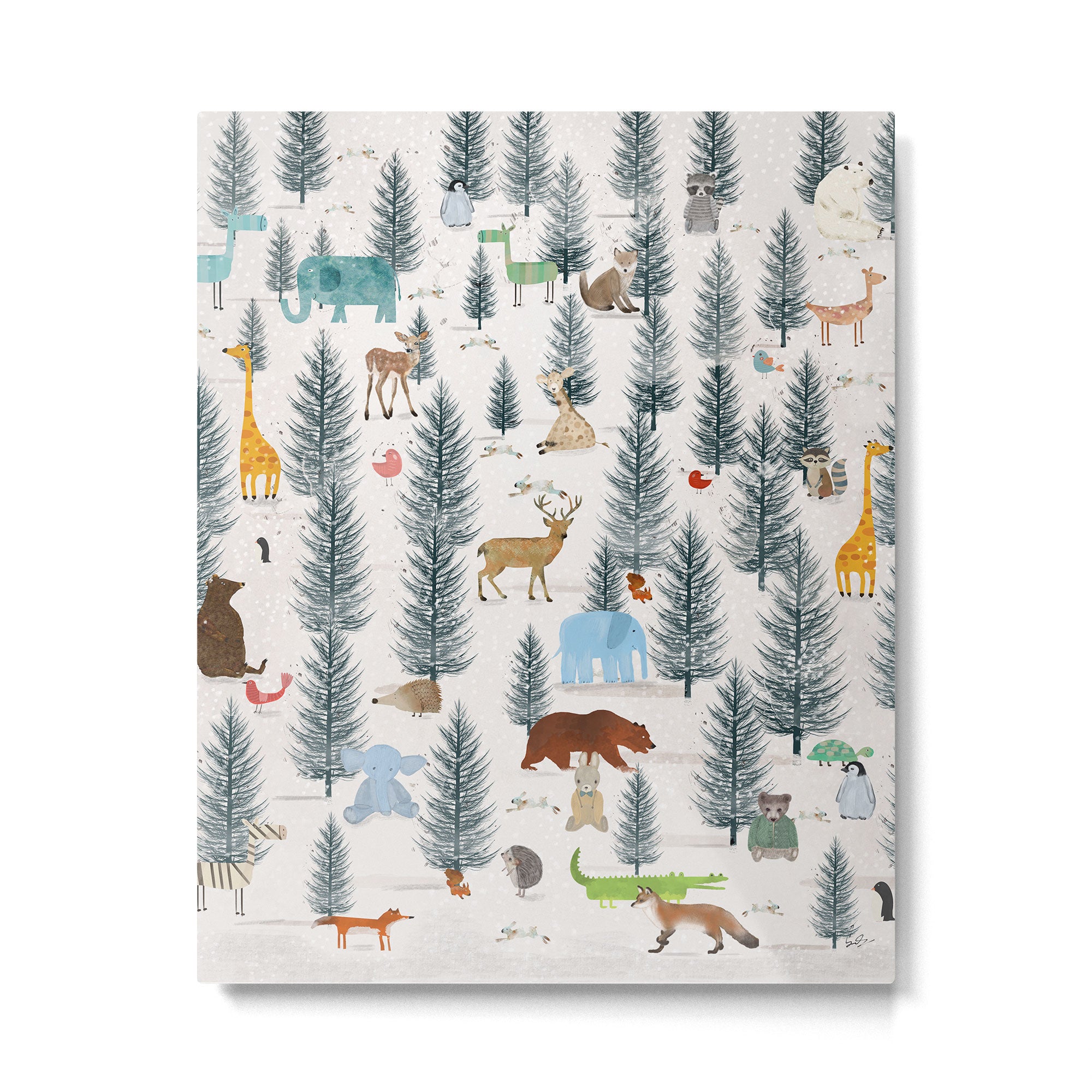 little nature woodland Metal Print Gallery Image 6