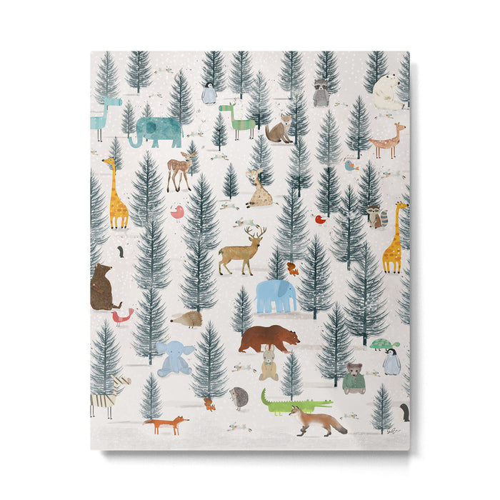 little nature woodland Metal Print Gallery Image 1