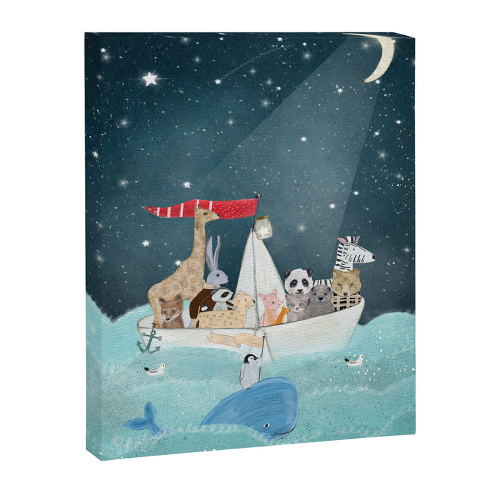 little nautical explorers Canvas Print Gallery Image 1