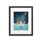 little nautical explorers Framed Art Print Gallery Image 6