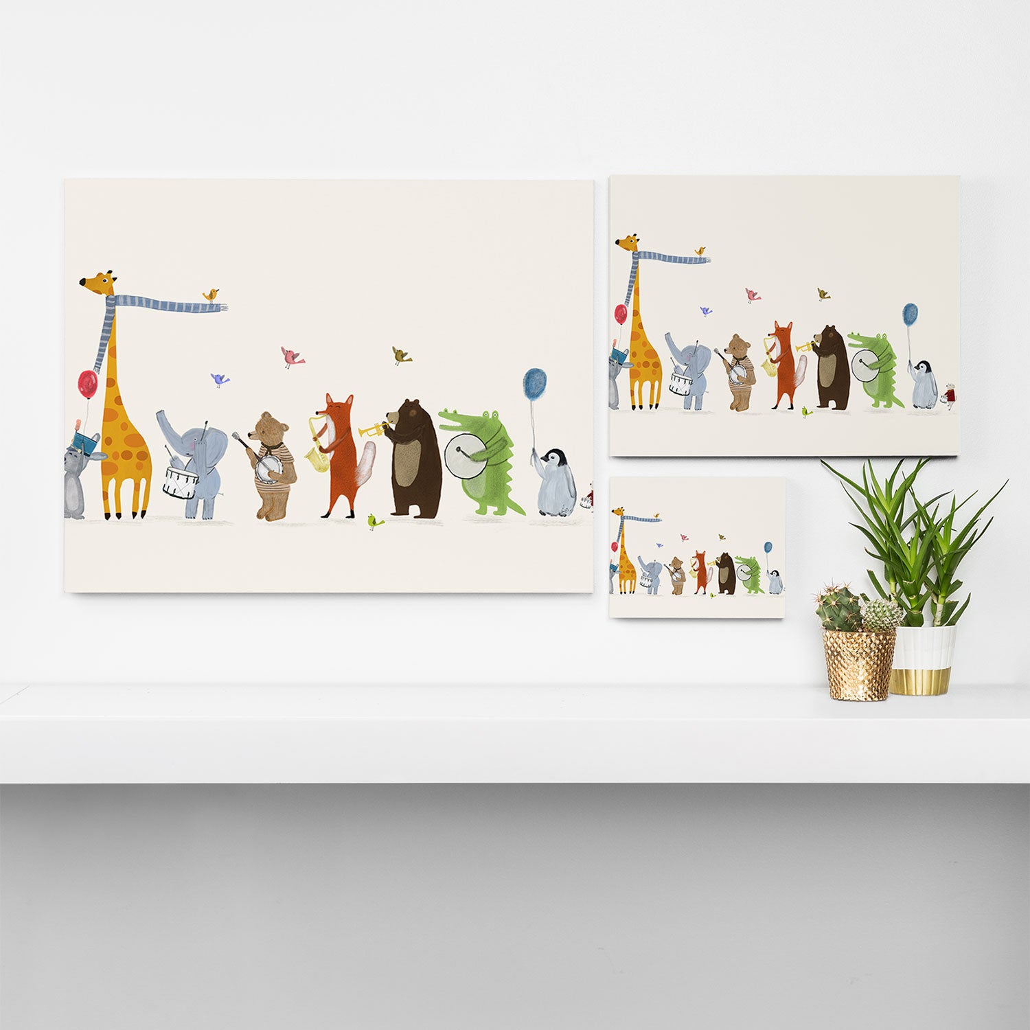 little parade Canvas Print Gallery Image 3