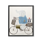 little pets Framed Canvas Print Gallery Image 8