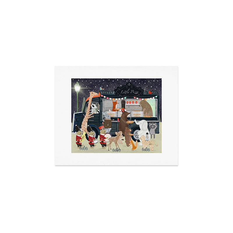 little pizza time Art Print Gallery Image 1