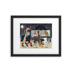 little pizza time Framed Art Print Gallery Image 5