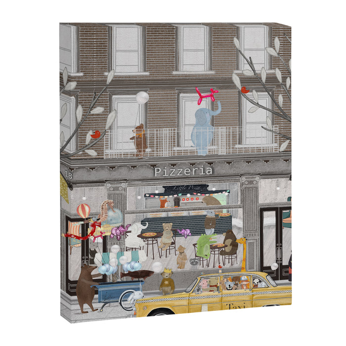 little pizzeria Canvas Print Gallery Image 1