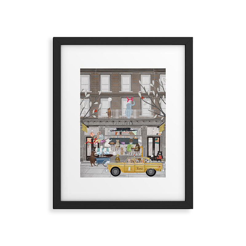 little pizzeria Framed Art Print Gallery Image 5