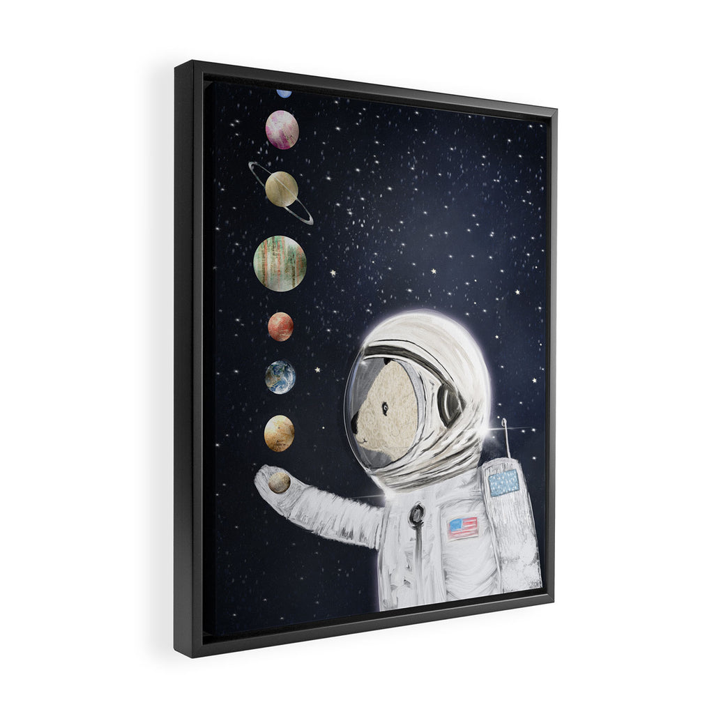 little planet Framed Canvas Print Gallery Image 2
