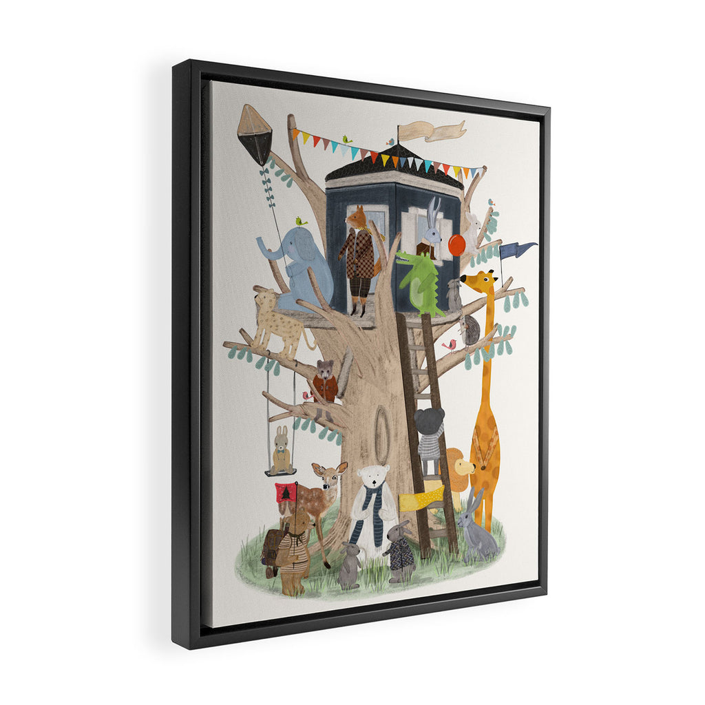 little playhouse Framed Canvas Print Gallery Image 2