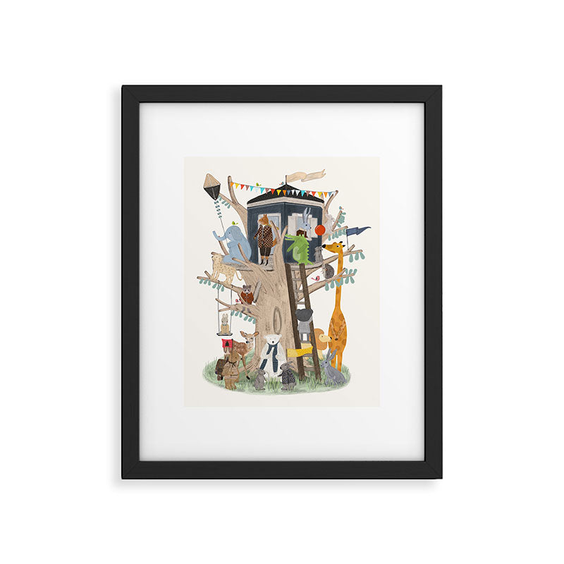 little playhouse Framed Art Print Gallery Image 4