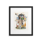 little playhouse Framed Art Print Gallery Image 4