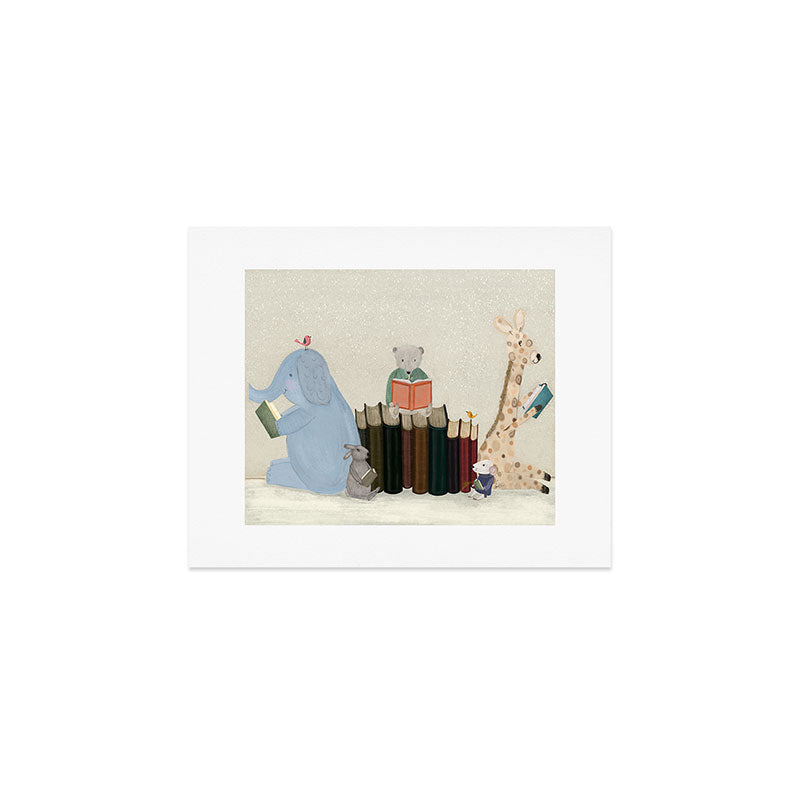 little readers Art Print Gallery Image 1