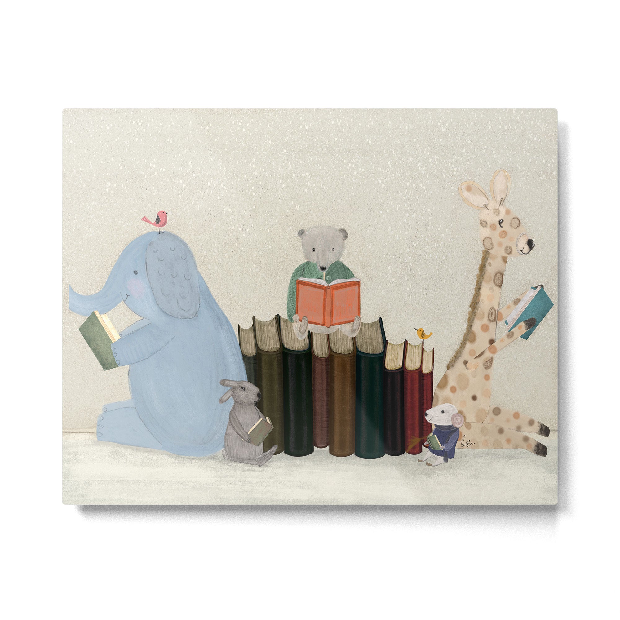 little readers Metal Print Gallery Image 6