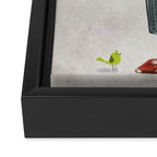 little robot Framed Canvas Print Gallery Image 3