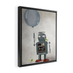 little robot Framed Canvas Print Gallery Image 2