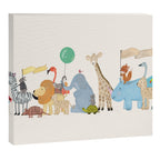little safari parade Canvas Print Gallery Image 3