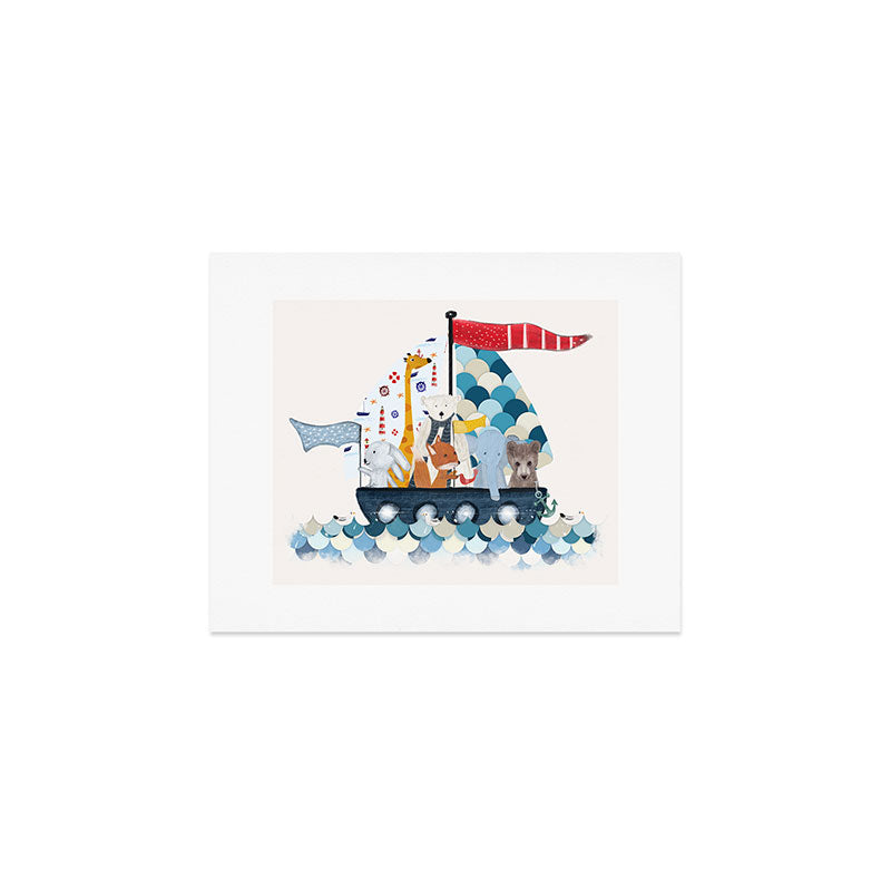 little sailers Art Print Gallery Image 1