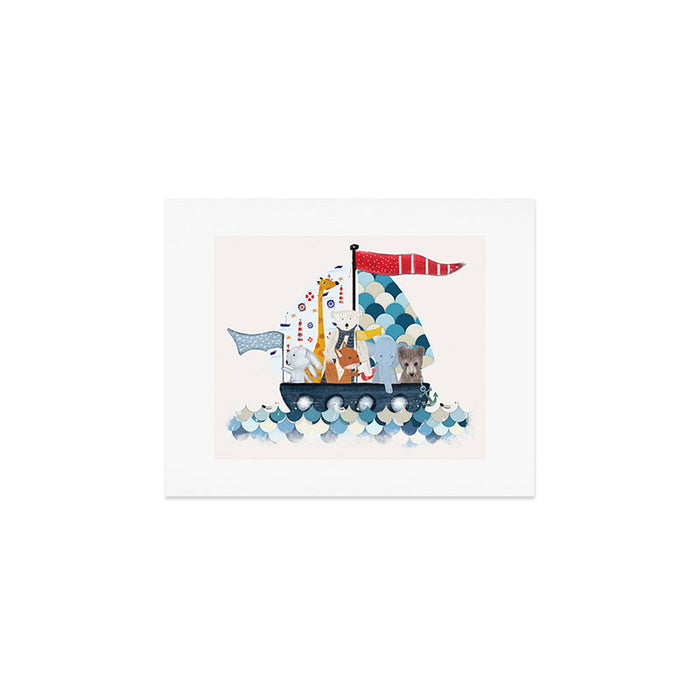 little sailers Art Print Gallery Image 1
