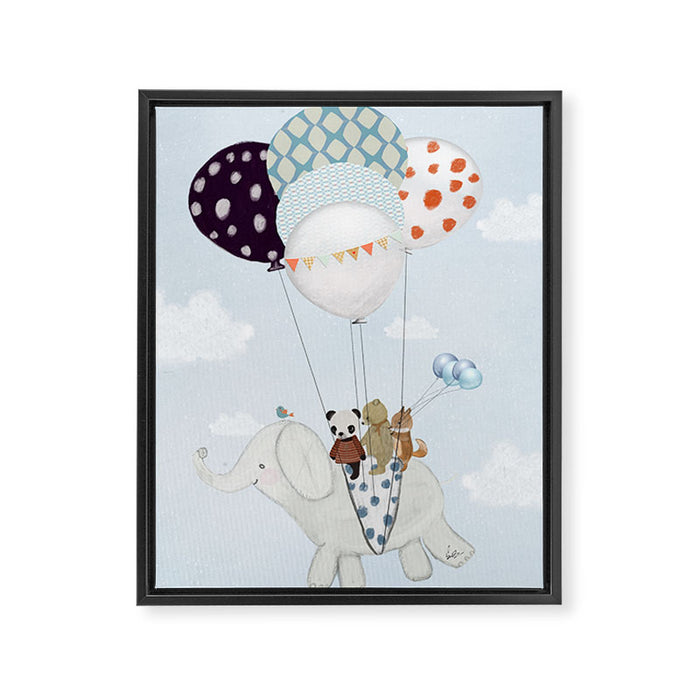 little skies Framed Canvas Print Gallery Image 1