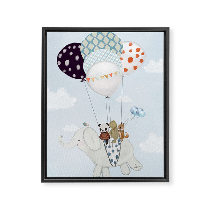 little skies Framed Canvas Print Gallery Image 8