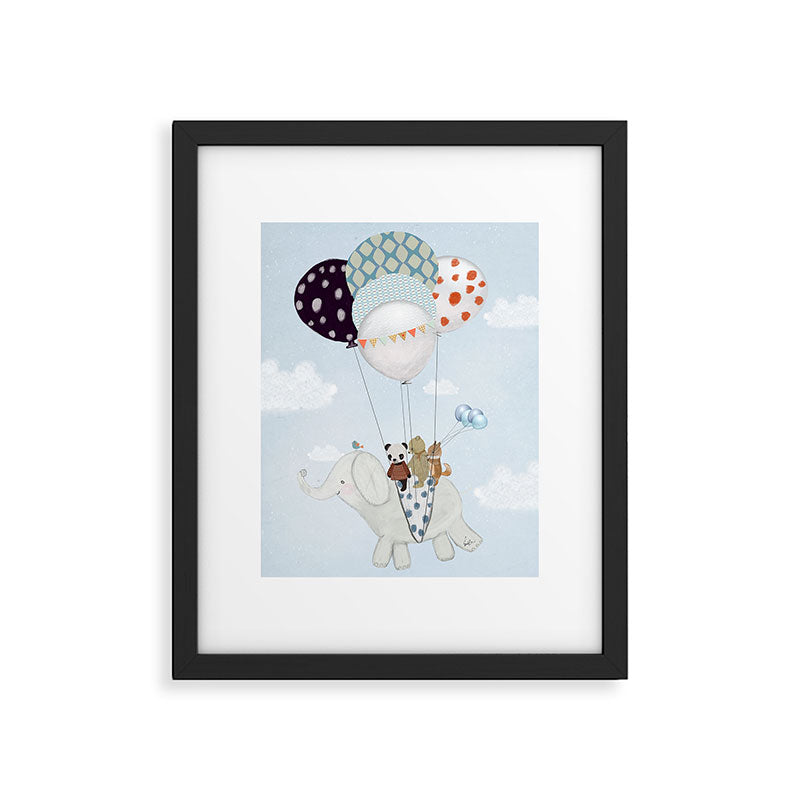little skies Framed Art Print Gallery Image 6
