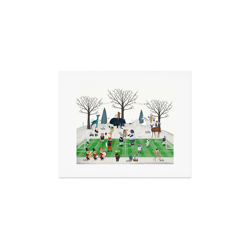 little soccer time Art Print Gallery Image 1
