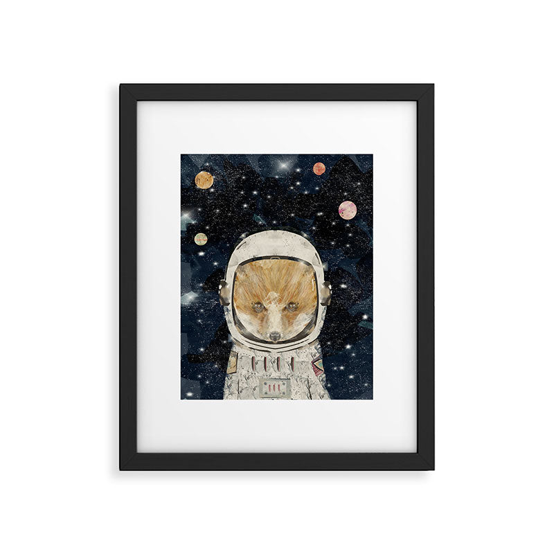 little space fox Framed Art Print Gallery Image 5