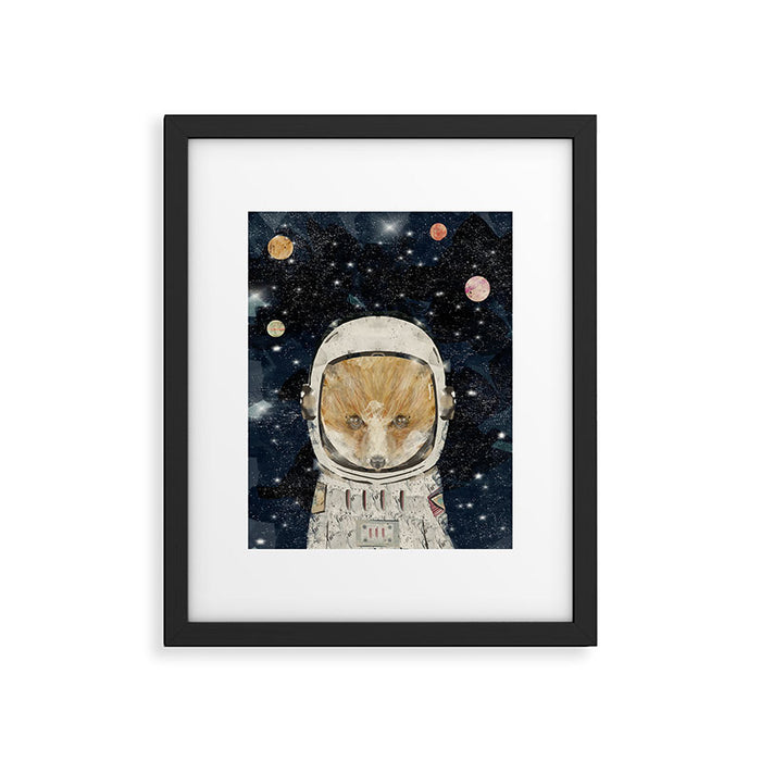 little space fox Framed Art Print Gallery Image 1