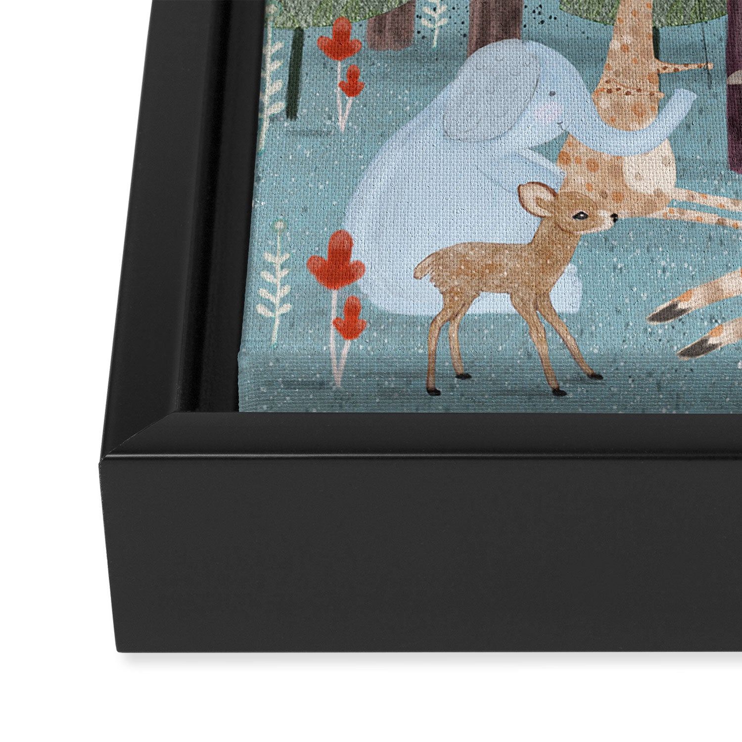 little story time Framed Canvas Print Gallery Image 3
