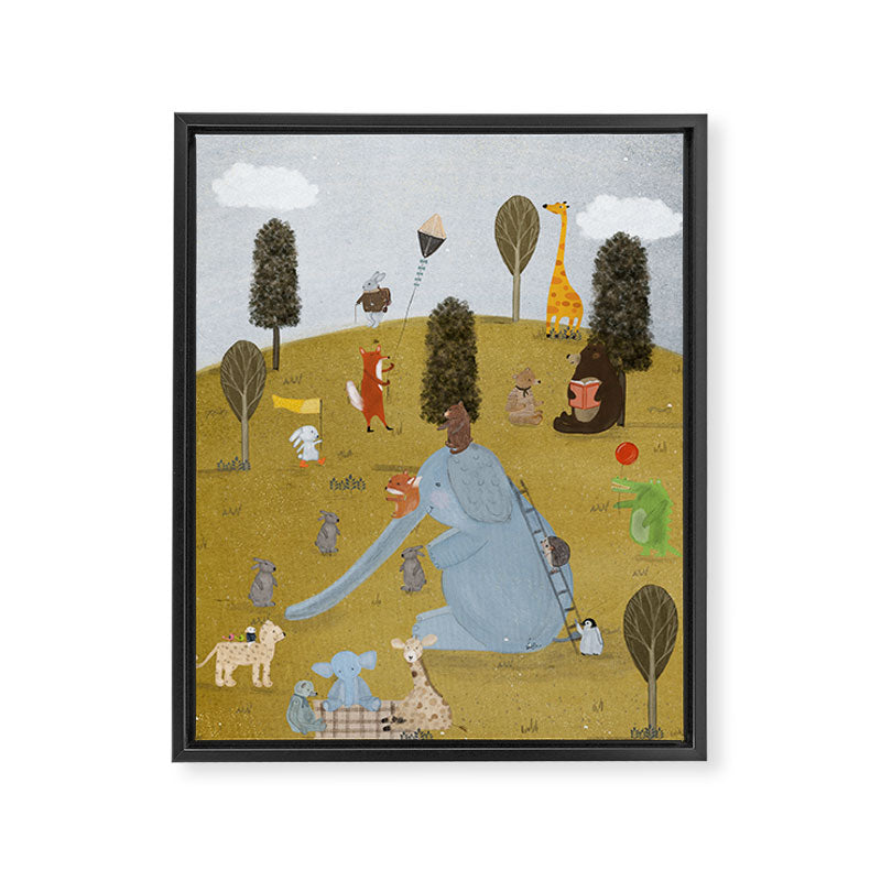 little summer days Framed Canvas Print Gallery Image 8