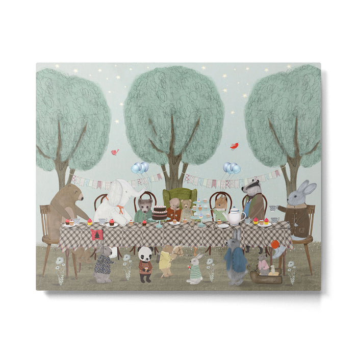 little tea party Metal Print Gallery Image 1
