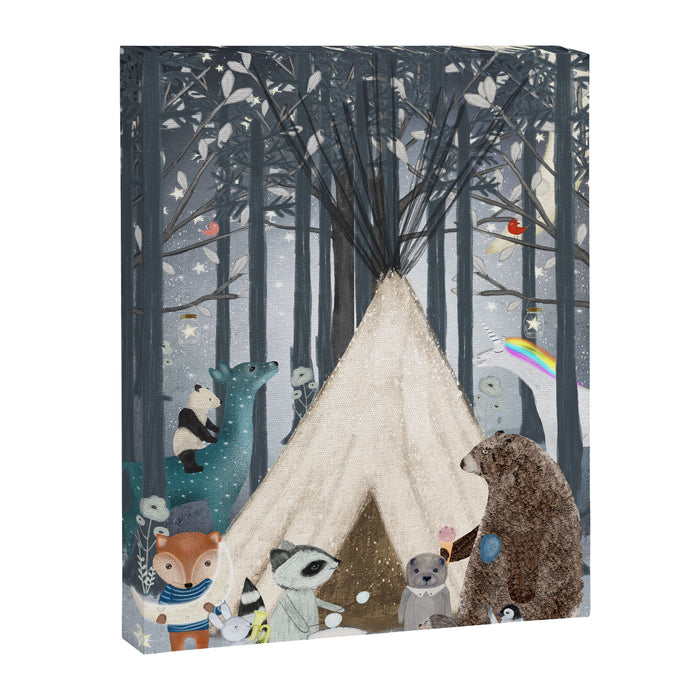 little tipi Canvas Print Gallery Image 1