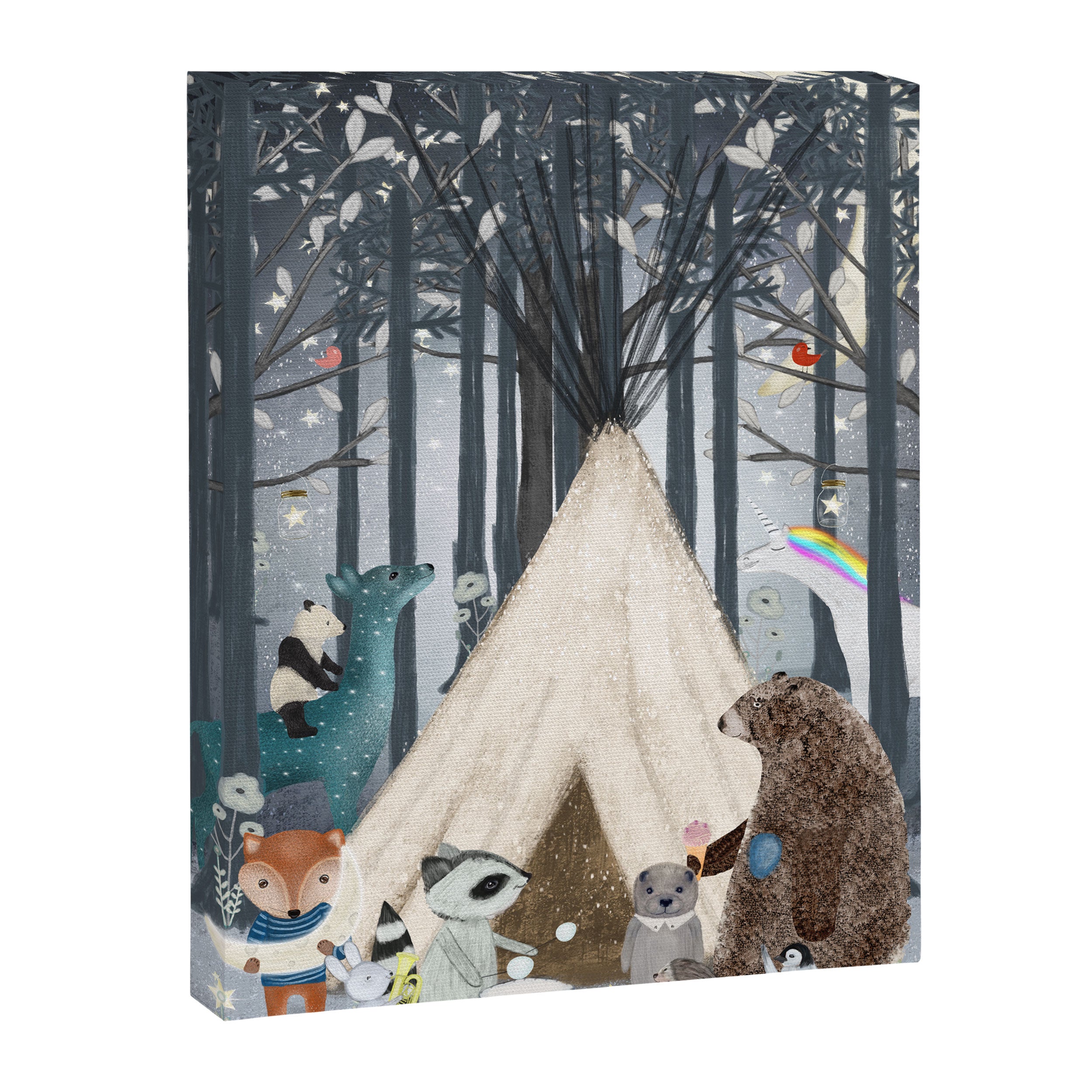 little tipi Canvas Print Gallery Image 6