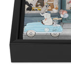 little toy store Framed Canvas Print Gallery Image 3