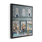 little toy store Framed Canvas Print Gallery Image 2