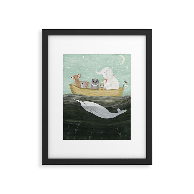little yellow boat Framed Art Print Gallery Image 6