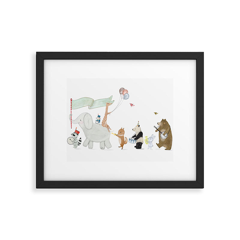 littlest parade Framed Art Print Gallery Image 6