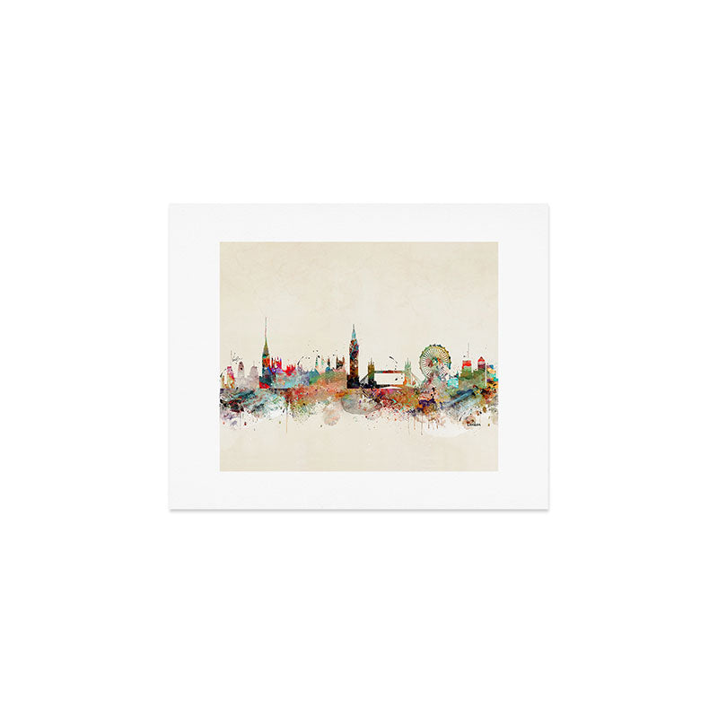 london england skyline Art Print Gallery Image 1