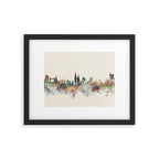 london england skyline Framed Art Print Gallery Image 6