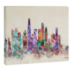 los angeles california skyline Canvas Print Gallery Image 12