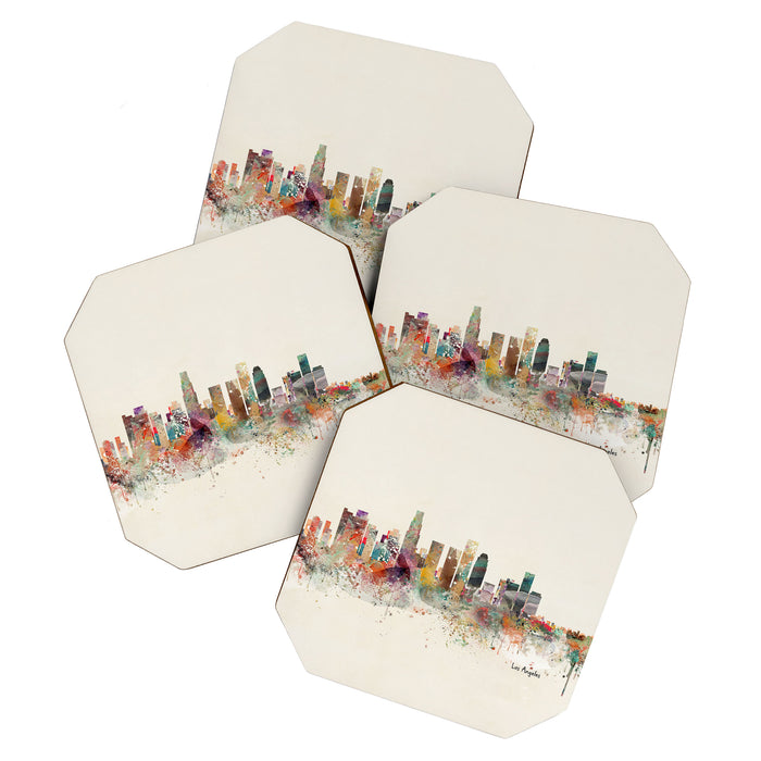 los angeles skyline Coaster Gallery Image 1