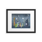 magic stars Framed Art Print Gallery Image 5