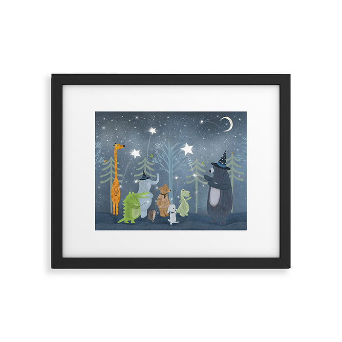 magic stars Framed Art Print Gallery Image 1