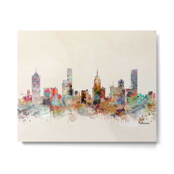 melbourne australia Metal Print Gallery Image 1
