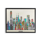 Memphis city Framed Canvas Print Gallery Image 2