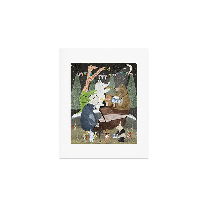 midnight boogie band Art Print Gallery Image 1