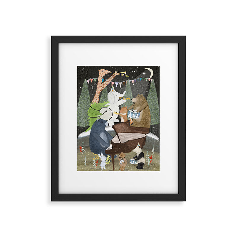 midnight boogie band Framed Art Print Gallery Image 5